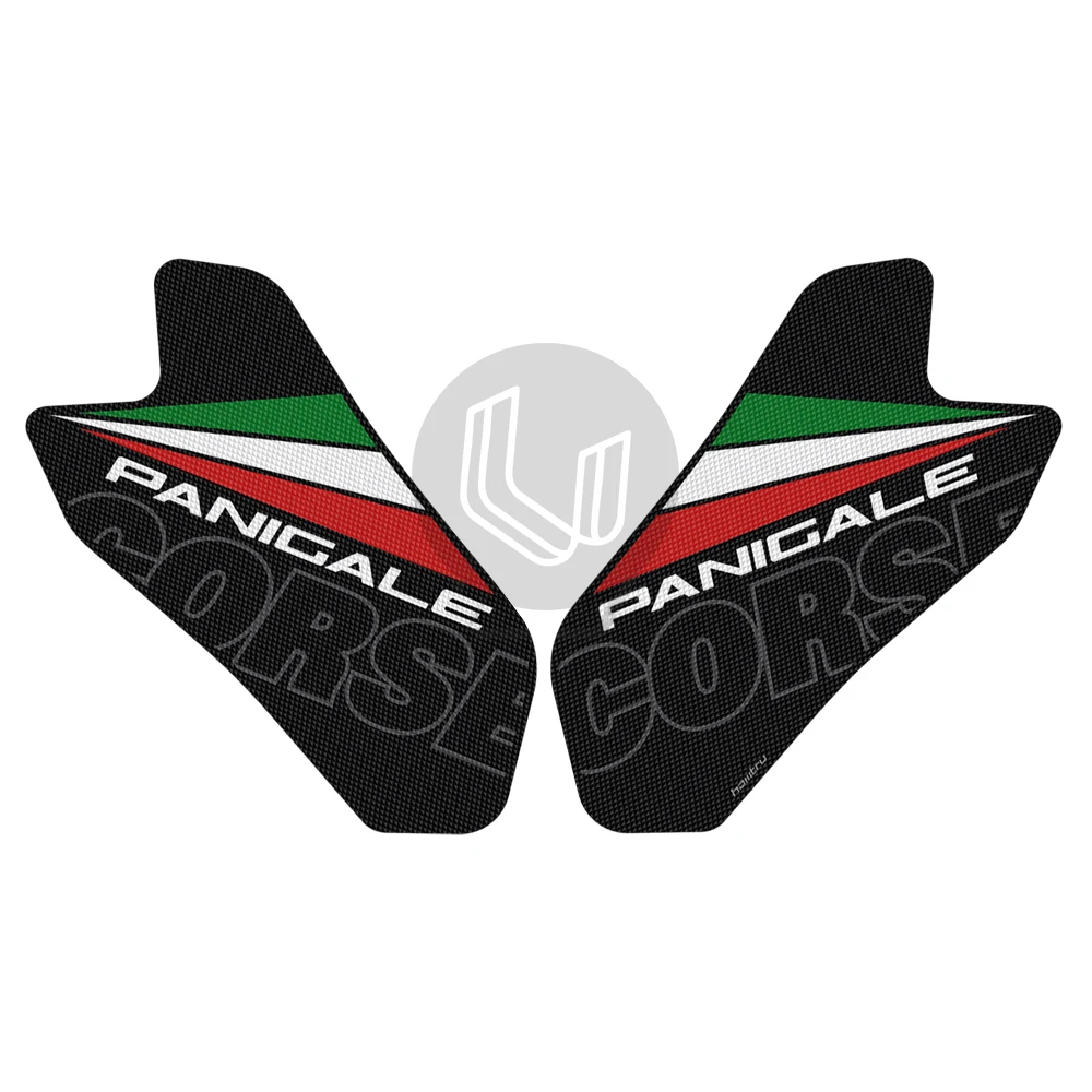 For Ducati Panigale 899 959 1199 1299 V2 Motorcycle Anti-slip Side Tank Pad Protection Knee Grip Mat