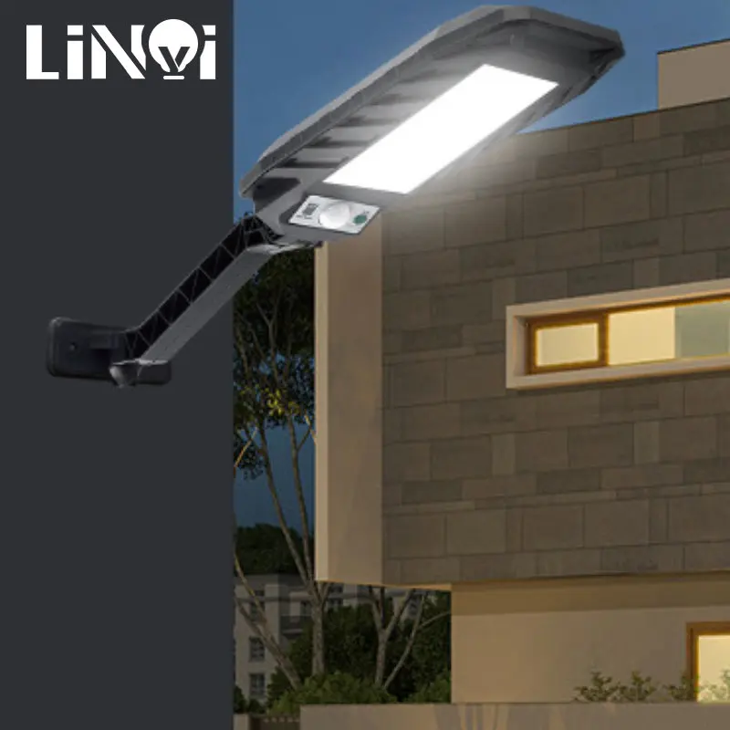 

Outdoor LED Solar Wall Lamp SuperBright Solar Motion Sensor Lights IP65 Waterproof Outdoor Security Lighting for Yard Garage