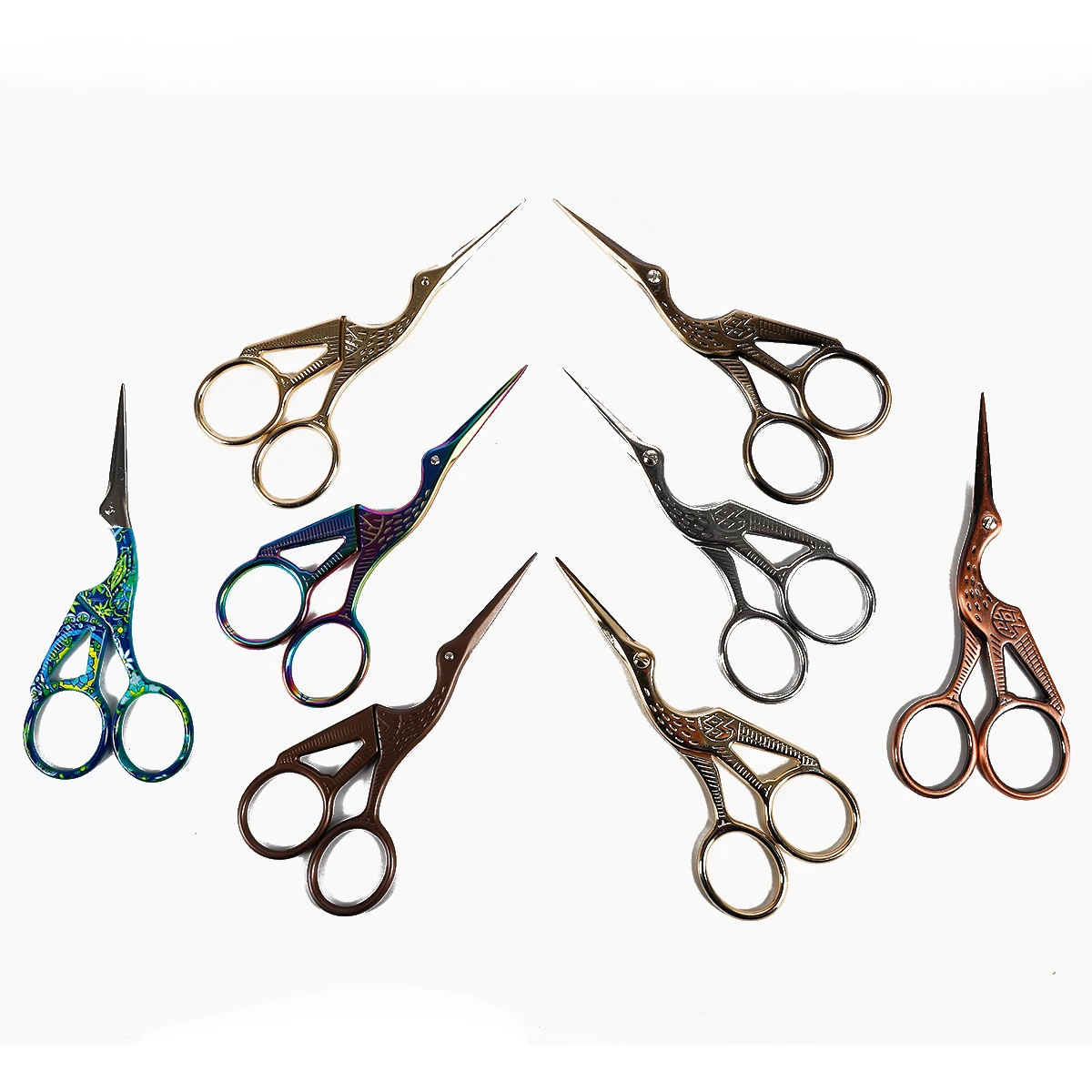 5/12pcs Mix Color Yarn Shears Cutting Sewing Scissors Shears Cross Stitch  Scissors Embroidery U Thread Scissors for Fabric DIY - AliExpress