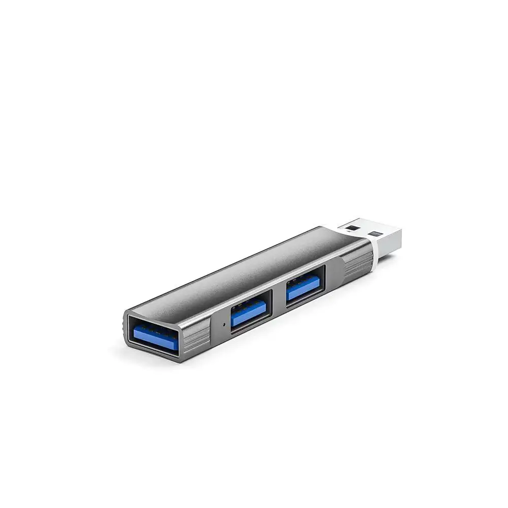 

Mini Aluminum 3 Port USB 3.0 Hub USB Hub Extensions 2.0 Hub USB Adapter Station Ultra Slim Portable Data Hub USB Splitter