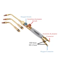 High Grade Welding Torch Gas Welding Tools Oxygen Acetylene Portable Propane Welding Gun - Image 3