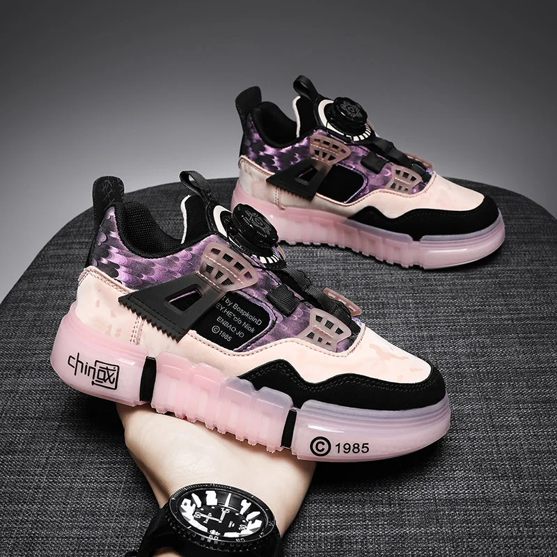 

2023 Brand New Kids Sneakers Genuine Leather Casual Shoes Rubber Non-slip Running Shoes Children Girls Boys Sport Walking Shoes