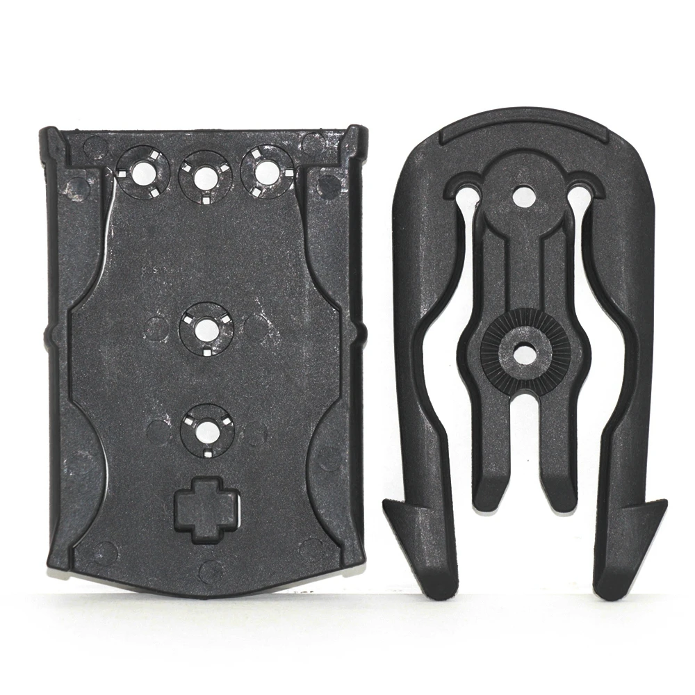 Universal MLS 17 18 Molle Quick Release Plate Gun Holster Platform Adapter Quick Locking System Kit for Hunting Vest Carry 3