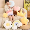 Cute Candy Color Rainbow Cloud Star Moon Plush Pillow Stuffed Soft Flower Toy Throw Pillow Cushion Home Sofa Decor 2