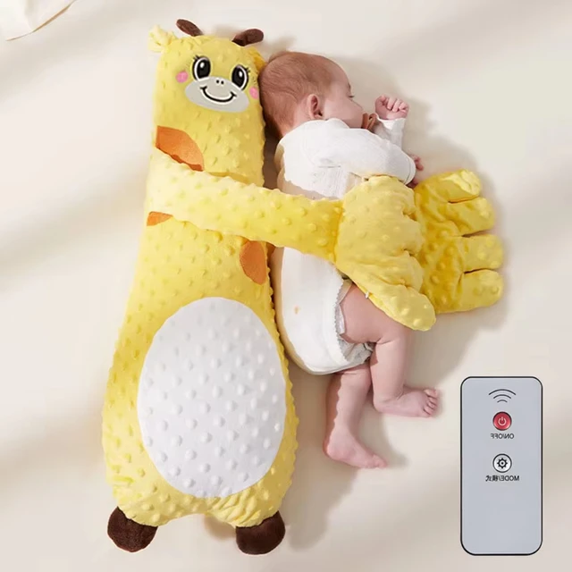 Baby Sleeping Patting Doll with Soothing Palm Remote Control Electric Baby Hand Pillow Soothing Palm Patting for Newborn Gift 4