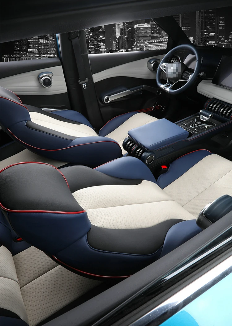 For BYD ATTO 3 2022 2023 Car Seat Cover leather Auto Seat Protector Vehicle Cushion Car Goods Accessories