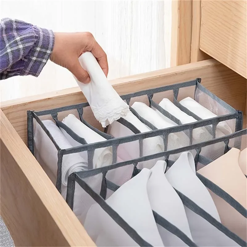 Panties Underwear Bra Sock Organizer Clothes Wardrobe Closet Clothing Organizer Box Organization System Divider Drawers
