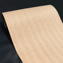 Natural Red Oak Wood Veneer for Interior Design and Furniture Renovation - Wide Panel (Straight Grain)