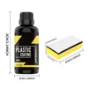 Car Plastic Restorer - Crystal Clear Coating for Exterior & Interior, Fade and Oxidation Repair, Enhances Shine, Suitable 6
