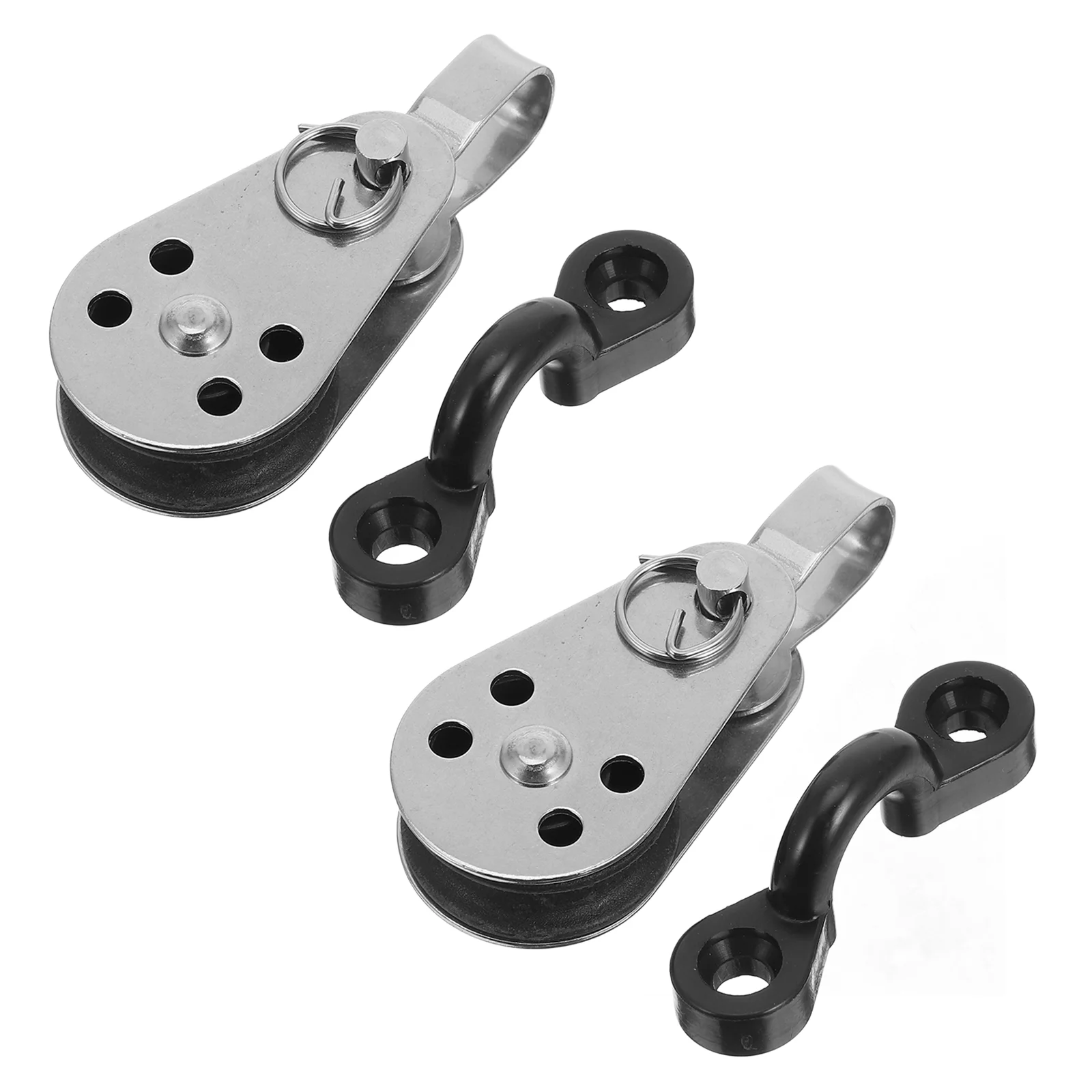 

Anchor Trolley Nylon Pad Eye Stainless Steel Pulley Block Kayak Combination Accessories