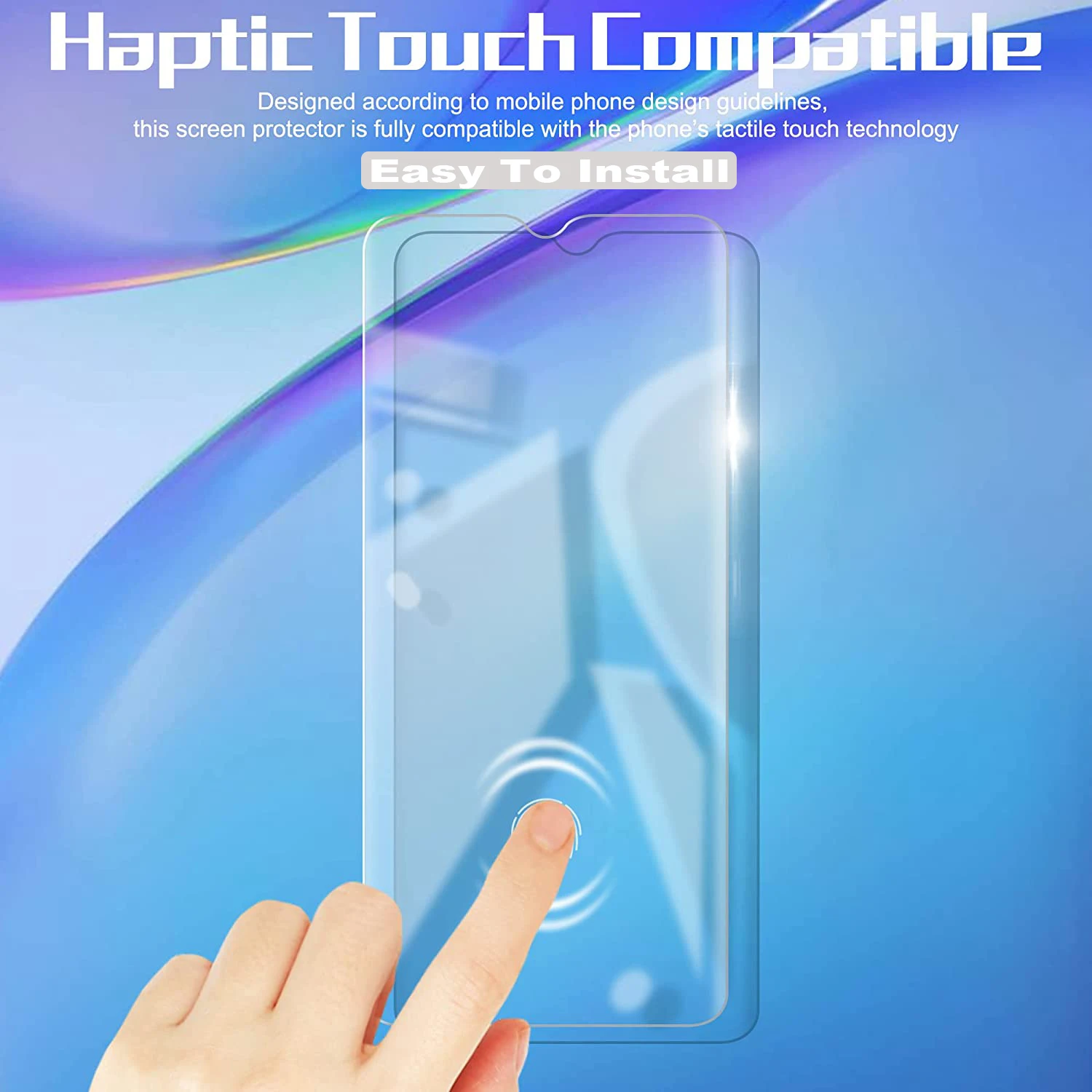 Premium 9H Tempered Glass Screen Protector - Pack of 2/4, HD Clarity