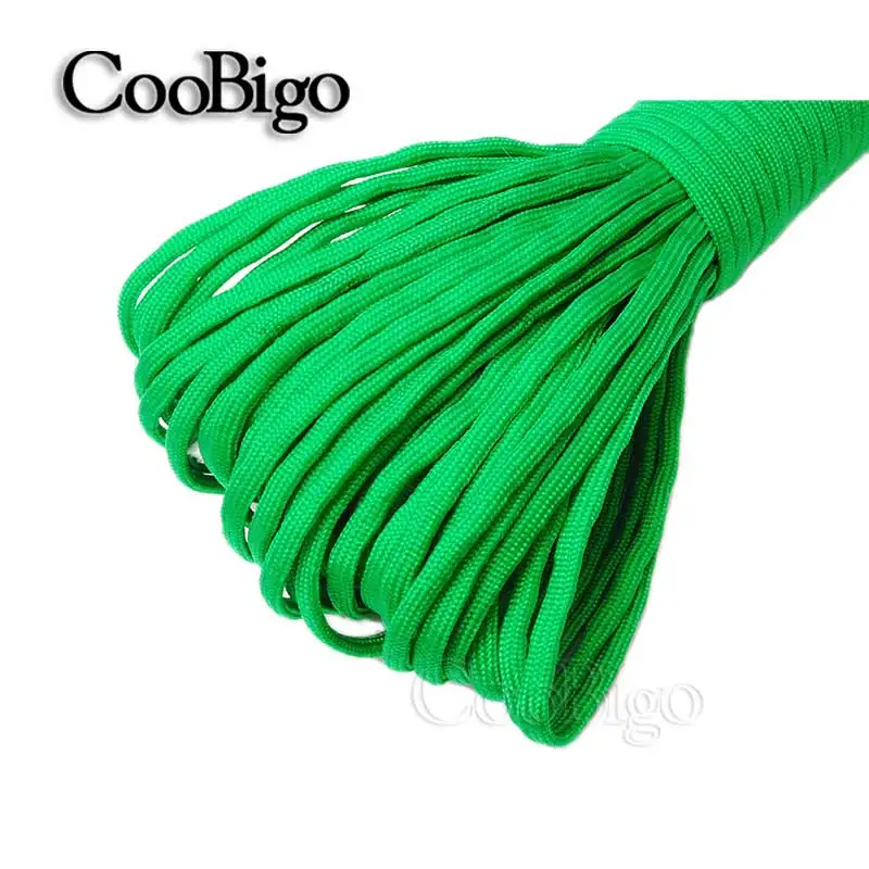 Durable 4mm Solid Color Parachute Cord for DIY Craft and Bracelet Making