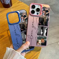 For iPhone 17 16 15 14 13 12 11 Pro Xs Max Mini SE 2020 2022 Air XR 7 8 Plus 16e Personalized multi Photo Custom DIY Phone Case 4