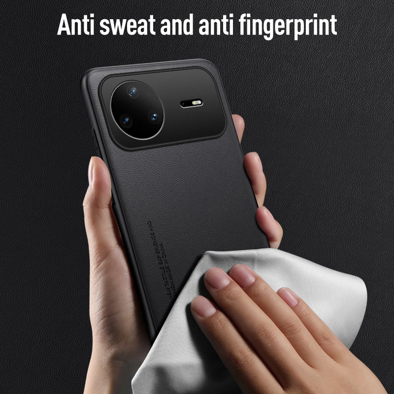 Enhanced Anti-Shock Rugged Carbon Fiber PU Leather Hard Case