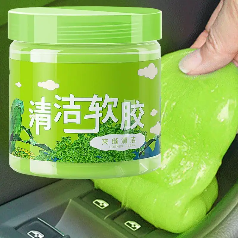 Car Cleaning Putty Strong Viscosity Car Cleaning Gel Putty Reusable Vent Cleaner Auto Detailing Compound Gel For