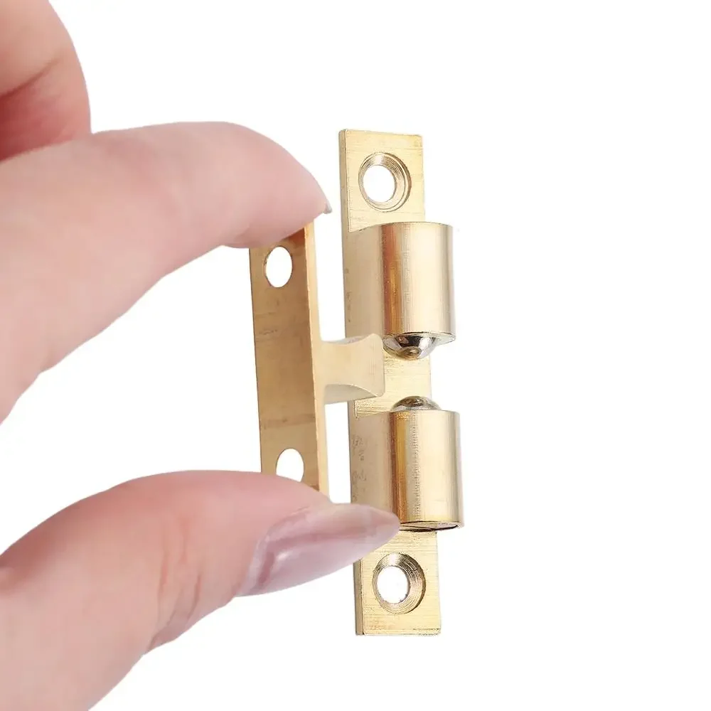 40/50/60/70mm Double Spring Steel Ball Bead Lock Closet Cupboard Tension Latch Brass Copper Door Bumper Damper er Hardware