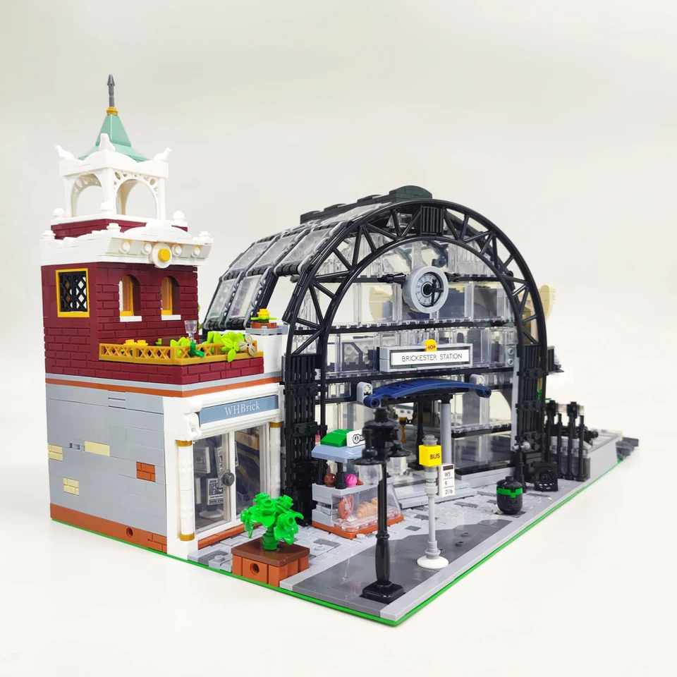 Street View Meeting Point Building Blocks Set