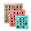 Magnetic 6x6 Number Sliding Puzzle Klotski Game Huarong Road Board Math Game Early Educational IQ Training Toy Gift 3x3 1