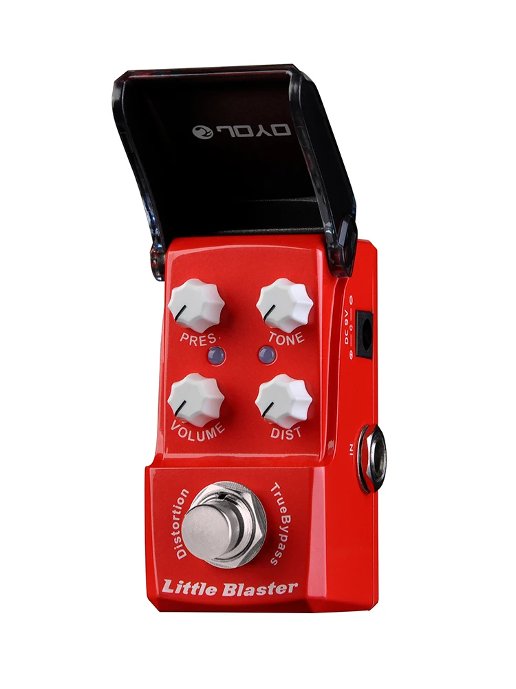 JF-303 LILTTLE BLASTER British-style Distortion Effect Pedal Dirty Punch with Su