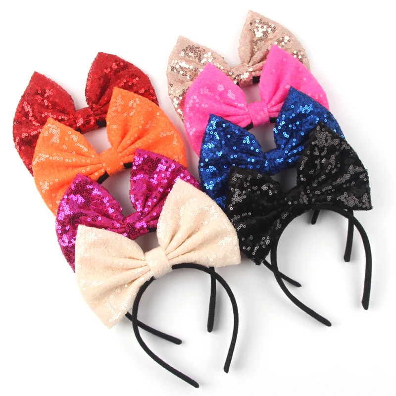 1 Stück modisches Schleifen-Stirnband, einfaches und glänzendes Accessoire, geeignet für Damen, tägliche Partykleidung, süßes Stirnband, perfektes Geschenk
