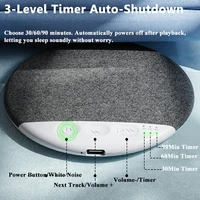 Mini Sleeping Bluetooth Speaker Nature Sound White Noise Soundbar Wireless  MP3 Music Player Ultra Thin Timed Shutdown Audio Pla - Image 5