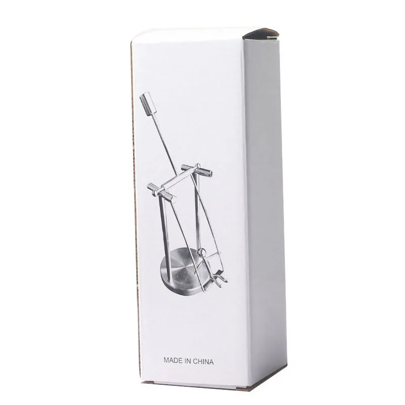 Perpetual Motion Kinetic Art Swing Self Balancing Toy Desk Fun Gadget Fidget Anti Stress Metal Toy
