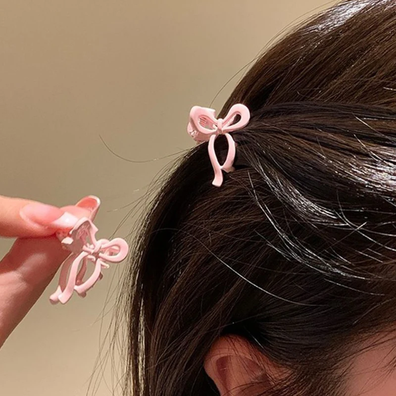 

Цветная головка принцессы Маленькая мини-Заколка-Бант Металлические Аксессуары для волос челка-зажим головной убор