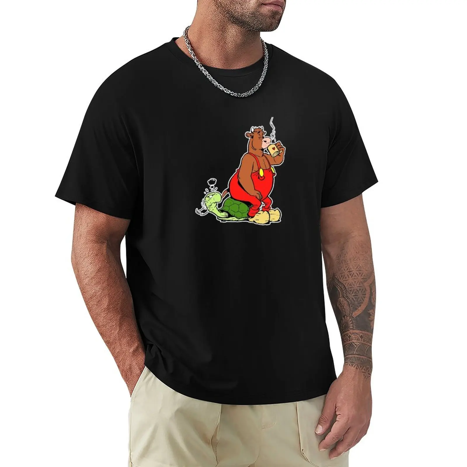 

Ox Tales T-Shirt summer tops kawaii clothes sublime Short sleeve tee men