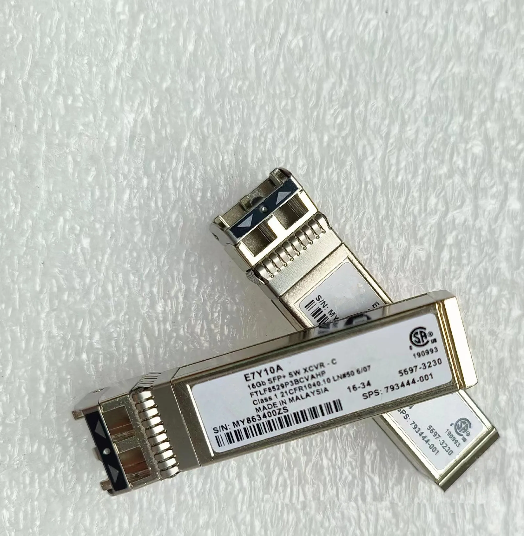 

850NM 16G Switch Transceiver HP-E E7Y09A E7Y10A FTLF8529P4BCVAHP 793443-001/793444-001 16GB SFP+ XCVR SW Optical Fiber Module