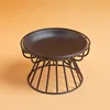 1Set (1pc rack + 1pc bowl) ceramic high-rise cat bowl，Easy to Clean 1pc Raised Ceramic Cat Food Bowl - Anti-Spill Pet Bowl 5