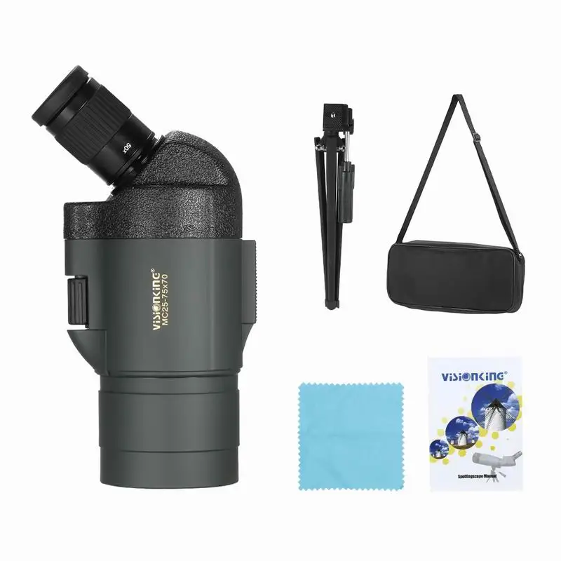 Spotting Scope Powerful Monocular FMC BAK4 Telescope Waterproof Birdwatching Hunting Camping Equipment 25-75x70 MAK telescope binoculars spotting scope optics equipment