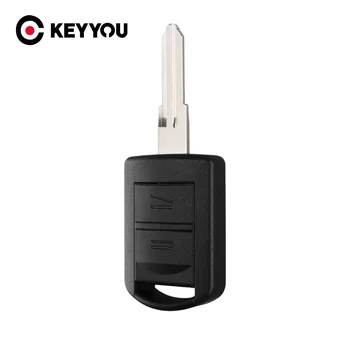 sostituzione chiave dell'automobile per Opel - KEYYOU 2 pulsanti sostituzione chiave dell automobile Shell copertura vuota con lama per Opel Astra