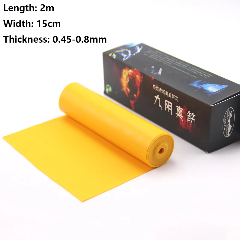 

0.45-0.8mm 200x15cm Thickened Slingshot Elastic Rubber Band 1:6 High Rebound Durable Slingsshot Rubber Band Tension Band