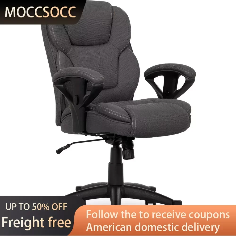 Supports Up to 300 Lbs. Chair Gamer Commercial Grade Task Office Chair Dark Gray Freight Free Recliner Office Desk Chairs Stool train model 1 160 n type freight car two section 831510 dark red electric toy freight car