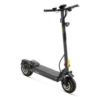 Trottinette électrique Ausom K20 Pro à double moteur, moteur 2800W max, batterie 48V 18Ah, pneus de 10 pouces, vitesse maximale de 60 km/h, autonomie de 90 km, frein à disque avant et arrière, déverrouillage NFC 4
