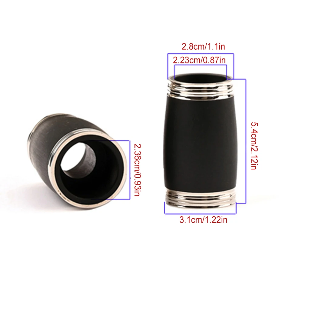 Clarinet Tuning Tube Component B Flat Pipe Wind Instrument Accessory Spare Parts