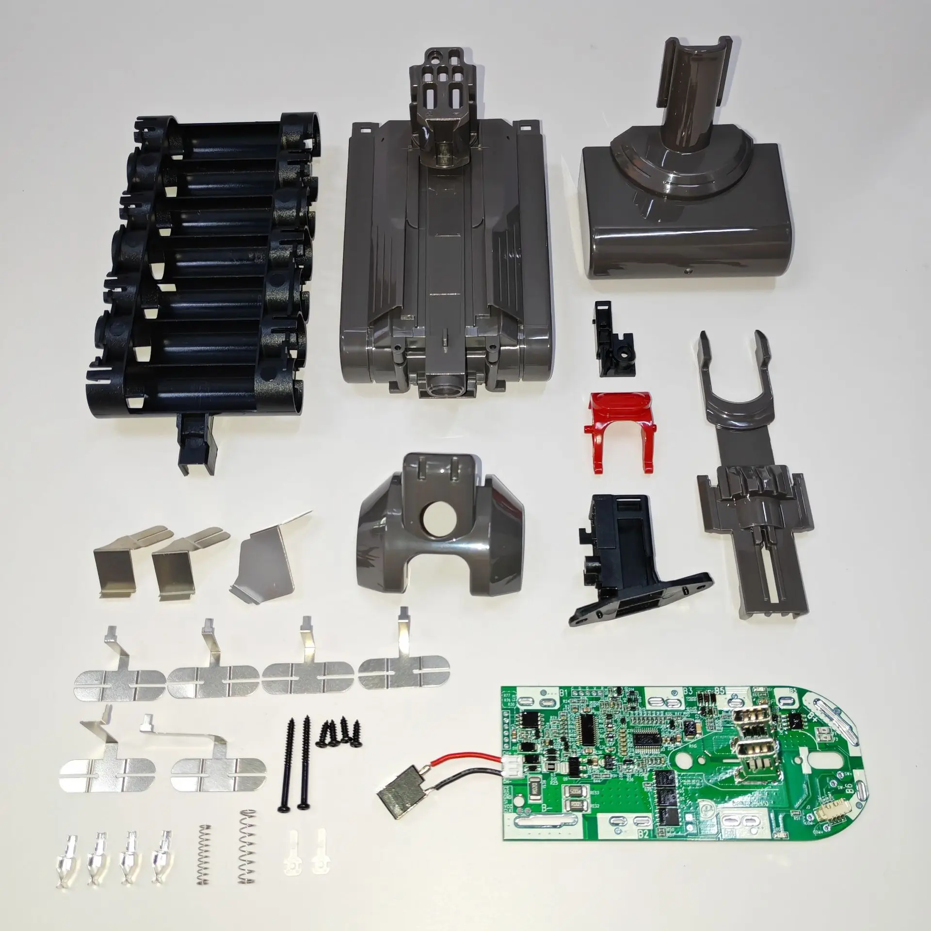 다이슨 V12 진공청소기용 DIY 25.2V 2Ah/3Ah 배터리 팩 키트 7셀 186..