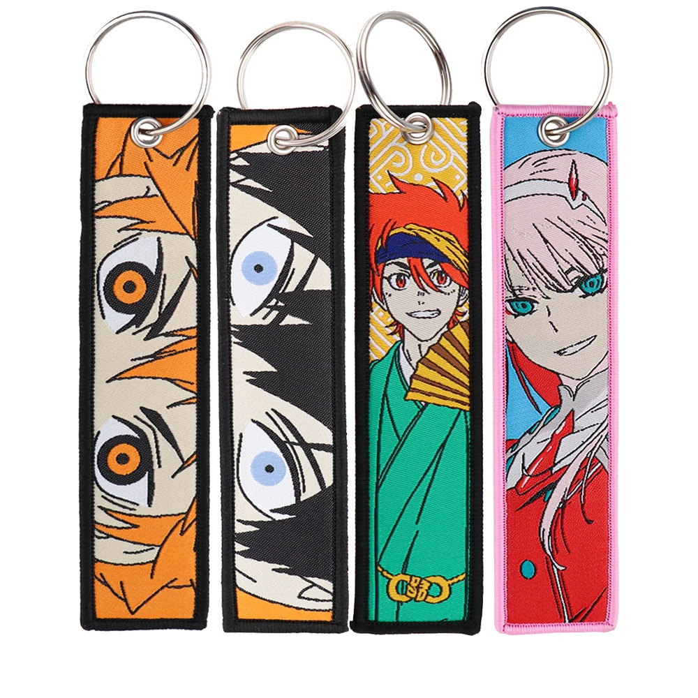 여성용 키 태그 오리지널 키 체인, 드라이버 키 체인 위빙 마크, 자동차 키 태그 키링 장신구, 남성 패션 선물, 1PC