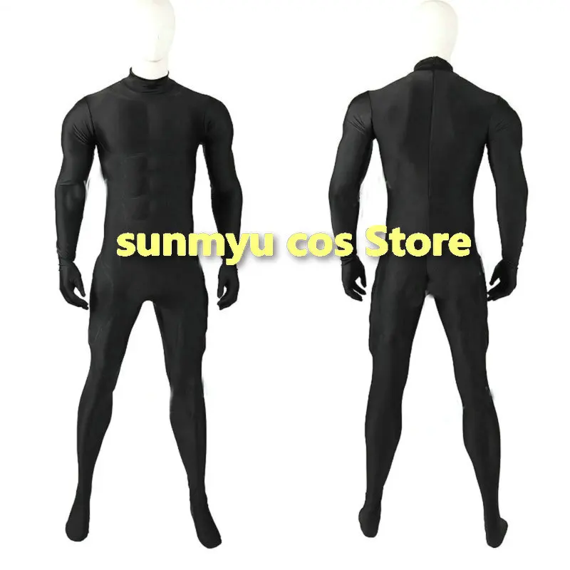 SlightMuscleBodySuitCosplayBlackBodysuitWithhandandfeetCOLOR