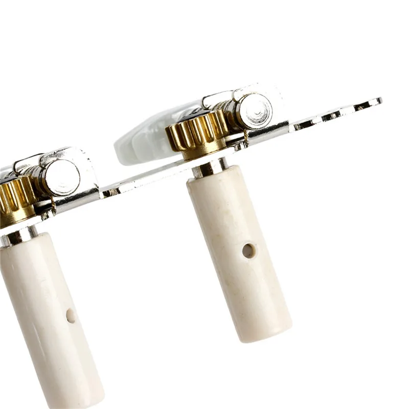 Guitar Tuning Pegs Machine Tuners pair White Machine for Head for Classic Gu