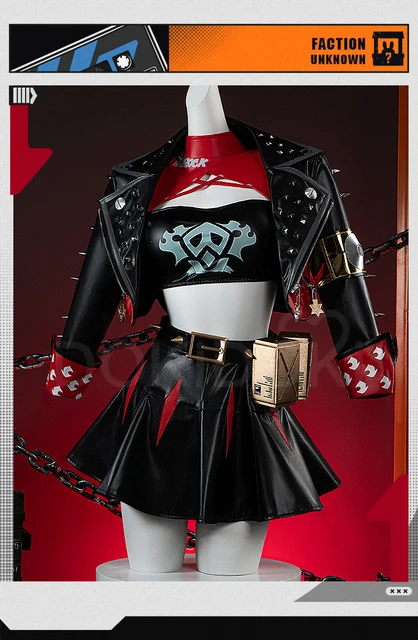 Burnice ホワイトコスプレ衣装ゲーム Zenless Zone Zero