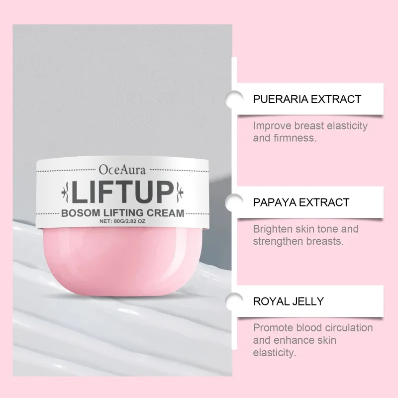 Lifting Firming Breast Cream Papaya Up Size Breast Moisturizing Maintain Skin Daily Massage Natural Enhancement Cream