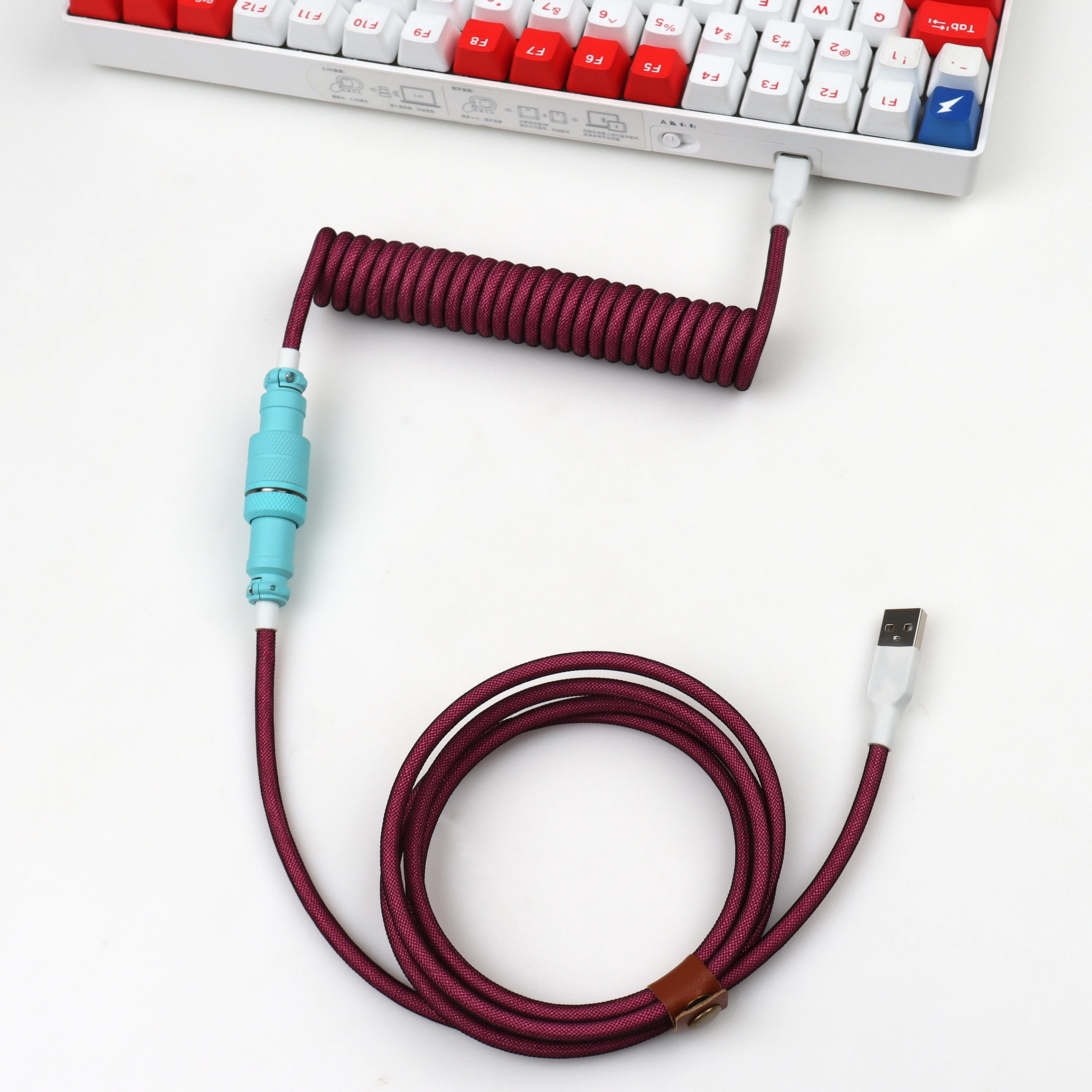 Mecânico, Cabo Aviador, Custom Desktop Computer Aviation Connector, Cabo Paracord