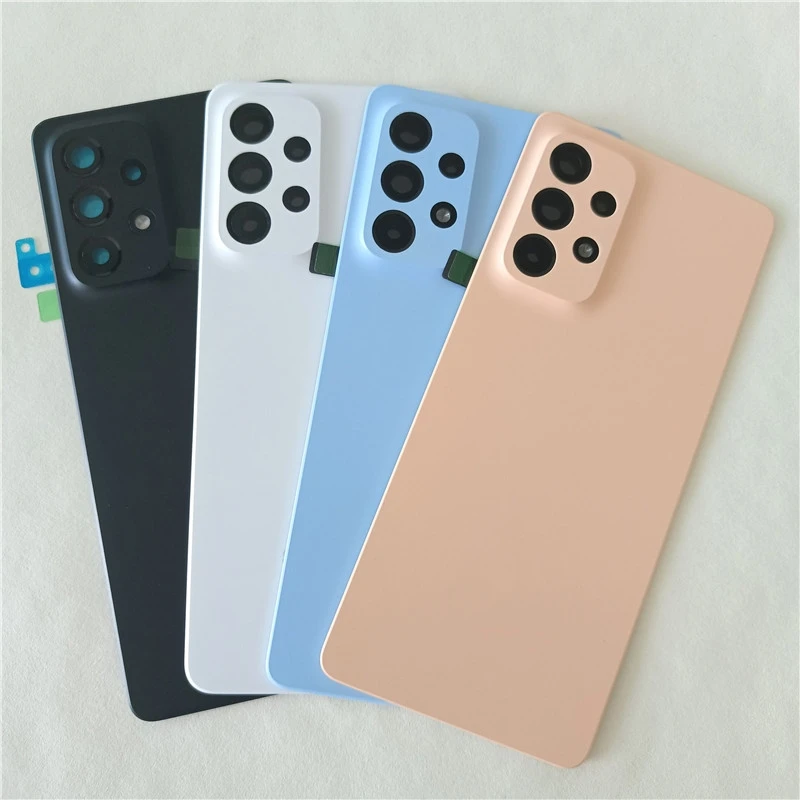 

10Pcs/Lot For Samsung Galaxy A73 A53 A33 5G A736 A536 A336 Back Battery Cover Door Panel Housing Case Replacement Parts
