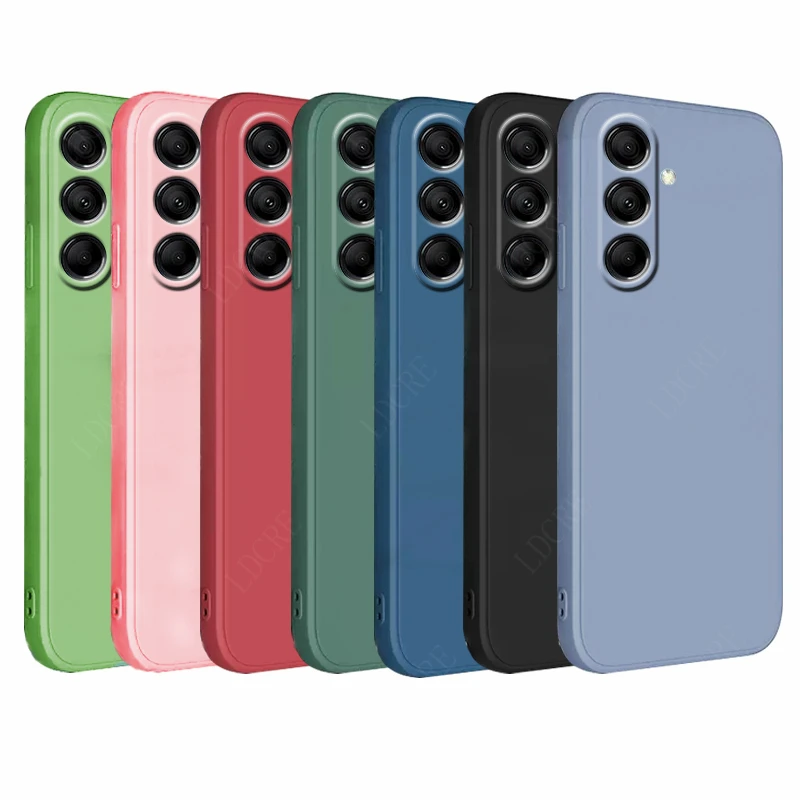 For Samsung Galaxy M14 Case Cover Samsung M14 Capa Colour Shockproof Soft TPU Funda Samsung A14 A23 A34 A54 M23 M33 M53 M13 M14