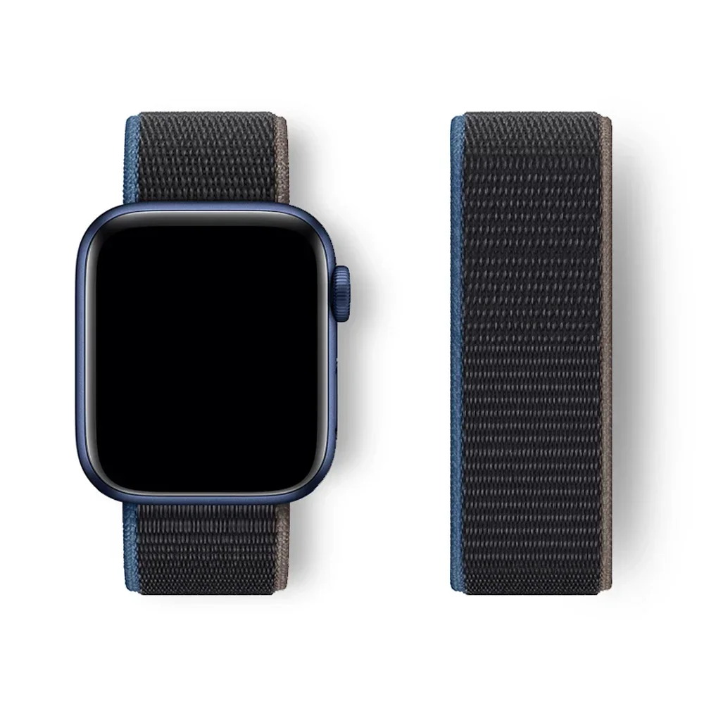 Versatile Smartwatch Sport Loop Strap - Adjustable Band in Various Sizes