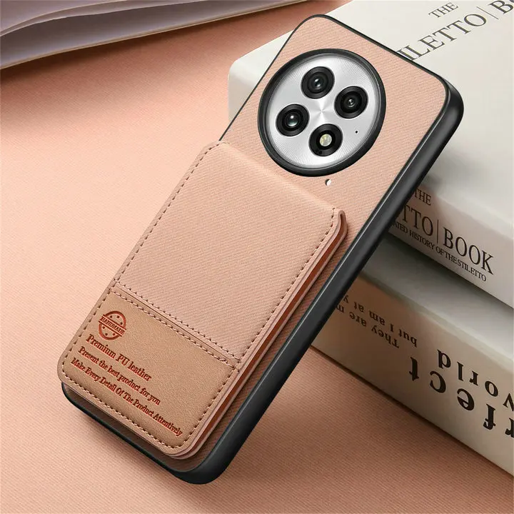 RFID Leather Card Phone Case with Magnetic Cover