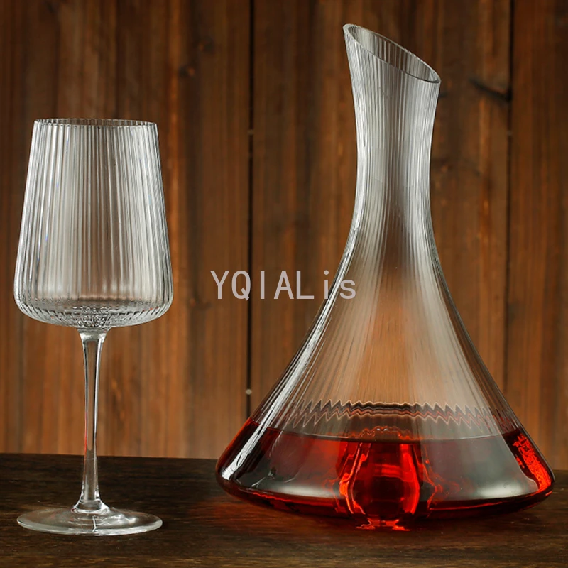 Wine Decanter Glass Iceberg Whiskey Decanter Glass Carafe Crystal Wine  Breather Carafe With Lid Bar Accessory - Bar Sets - AliExpress