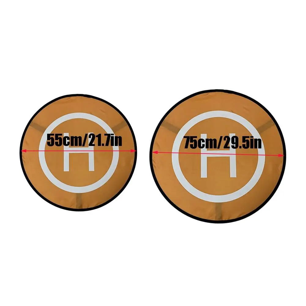 Drone Landing Pads, 55cm/75cm Universal Landing Pad Fast-fold Waterproof Quadcopter Pads For RC Drones Helicopter