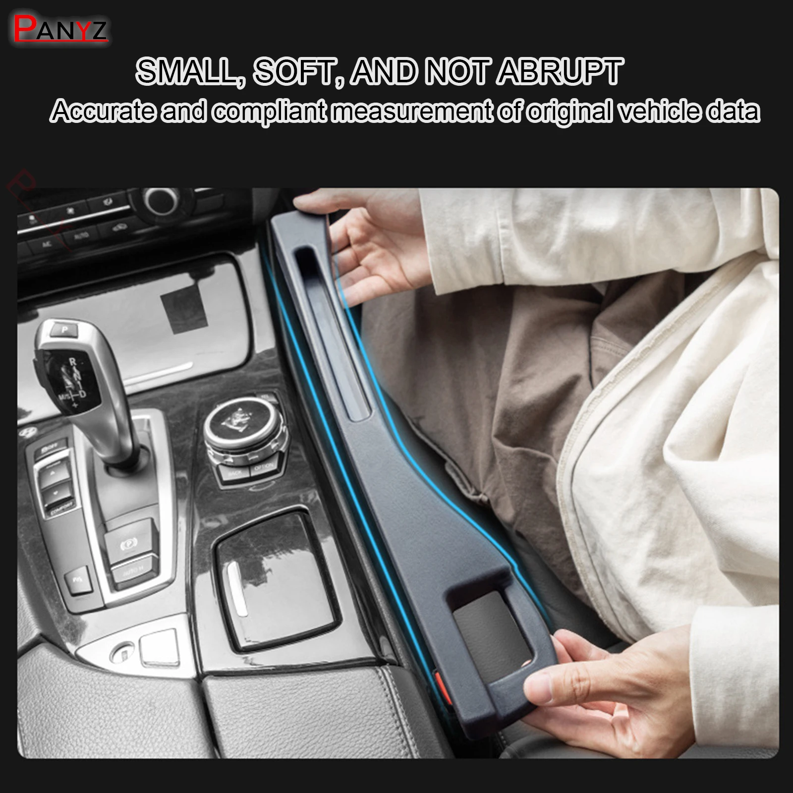 Car Seat Gap Filler Side Seam Plug Strip Leak-proof Filling Strip for For Audi TT A1 A3 8L 8Y A6 C5 C6 C7 C8 A7 A8 A4 B5 B6 B7